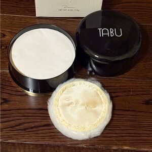 Vintage RARE Tabu Perfumed Dusting Powder HTF 4oz